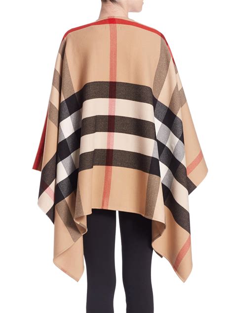 burberry ponchos price|authentic burberry poncho.